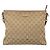 Borsa a Spalla GG Canvas Gucci Beige Oro 388924 Auth 141915 D'oro - vista 2
