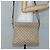 Borsa a Spalla GG Canvas Gucci Beige Oro 388924 Auth 141915 D'oro - vista 23