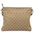 Borsa a Spalla GG Canvas Gucci Beige Oro 388924 Auth 141915 D'oro - vista 3