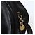 Borsa a Spalla Vala in Pelle Nera e Oro Salvatore Ferragamo Auth BA5848 Nero D'oro - vista 14