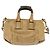 Chloé Borsa a mano in pelle Chloe Etel 2 in 1 Beige Oro Auth SW1546 D'oro - vista 3