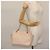 CHANEL Matelassé Borsa a Mano Catena COCO Marchio Pelle di Agnello Beige CC Auth 142686 - vista 23