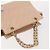CHANEL Matelassé Borsa a Mano Catena COCO Marchio Pelle di Agnello Beige CC Auth 142686 - vista 6