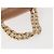 CHANEL Matelassé Borsa a Mano Catena COCO Marchio Pelle di Agnello Beige CC Auth 142686 - vista 7