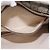 Gucci Borsa a Spalla GG Supreme PVC Beige Oro 201538 Auth BA5706 D'oro - vista 19