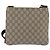 Gucci Borsa a Spalla GG Supreme PVC Beige Oro 201538 Auth BA5706 D'oro - vista 3
