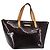 LOUIS VUITTON Borsa Tote Bellevue GM Monogram Vernis Amarante M93589 Auth 142614 Bordò