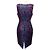 Autre Marque Abito da cocktail in jacquard floreale blu / rosa Talbot Runhof - vista 3