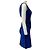 Abito Bandage Cobalto / Nero Herve Leger Blu - vista 2
