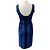 Abito Bandage Cobalto / Nero Herve Leger Blu - vista 3