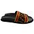 Fendi Sandali Velvet FF monogram Scarpe 39 Bicolore Multicolore - vista 4