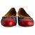 Louis Vuitton Ballet Flats aus Denim Denim Schuhe 38 Bicolor - Ansicht 4