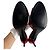 Saint Laurent Amber Leather High Heel Mule 40 Burgundy - view 7