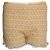 Autre Marque Jacquard gestrickte Shorts Nina Leuca Gelb