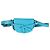 Borsa a cintura mini Gate in pelle di vitello blu Loewe