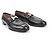 Hermès HERMES Paris Leder Slipper in Schwarz, Größe 38,5 EU - Ansicht 2