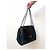 Borsa Chanel Reissue Accordion Flap in denim blu e pelle nera Nero - vista 7