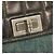 Borsa Chanel Reissue Accordion Flap in denim blu e pelle nera Nero - vista 9