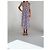 Vestido midi envolvente Marc Jacobs estampado Rojo Blanco Azul Roja - vista 2