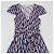 Vestido midi envolvente Marc Jacobs estampado Rojo Blanco Azul Roja - vista 8
