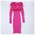 Jacquemus La Robe Ascua Strickkleid aus Wolle in Fuchsia - Ansicht 8