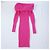 Jacquemus La Robe Ascua Strickkleid aus Wolle in Fuchsia - Ansicht 9