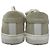 Sneakers basse Iris & Ink in pelle e suede bianco Crudo - vista 3