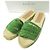 Autre Marque Strick-Espadrilles-Sandalen MARISA REY LLAFRANC Grün