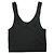 Autre Marque ASTRAET Mini Canotta Mix di Rayon Nero - vista 2