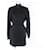 Prada Jersey-Polyester-Kleid Schwarz  - Ansicht 1