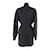 Prada Jersey-Polyester-Kleid Schwarz  - Ansicht 3