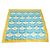Foulard in seta Gucci blu e giallo - vista 2