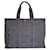 Hermès Air Line GM Tote Bag in Gray Canvas Brown Cloth  ref.2524562