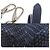 Miu Miu Canvas Tote Bag Blau - Ansicht 9