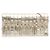 Chanel Gold CC Metallic Plissierter Lammleder Schultertasche mit Kette