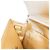 Chanel Gold CC Metallic Plissierter Lammleder Schultertasche mit Kette - Ansicht 6