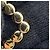 Orecchini Chanel Coco Mark a cuore in strass dorati Gold hardware - vista 4