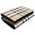 Burberry Karomuster Dreifach-Wallet Schwarz Beige - Ansicht 5