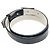 Bulgari Cintura in pelle nera da uomo Bvlgari Nero - vista 2