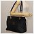 Borsa tote in PVC nero e oro MCM Logogram Vicetos Chain Auth bs29106 D'oro - vista 22