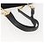 Borsa tote in PVC nero e oro MCM Logogram Vicetos Chain Auth bs29106 D'oro - vista 7