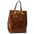 LOUIS VUITTON Monogram Vernis Reade MM Borsa a Mano Bronzo M91143 LV Auth BA5767