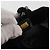 Borsa a spalla con catena CHANEL in cotone nero argento CC Auth 142754 - vista 23