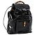 Zaino Gucci Bamboo Smalto Nero Oro 003 2058 0030 Auth bs29262