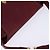 Borsa a Spalla Cartier in Pelle Bordeaux Oro Auth BA6081 D'oro Bordò - vista 6