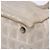 CHANEL Nuova linea da viaggio Borsa a mano in nylon beige argento CC Auth 141510 - vista 12