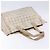 CHANEL Nuova linea da viaggio Borsa a mano in nylon beige argento CC Auth 141510 - vista 6