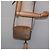 Gucci Borsa a Spalla Micro GG Supreme PVC Beige Oro 007 56 0095 Auth BA5899 D'oro - vista 21
