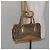 Borsa Boston GG Canvas Gucci Beige Oro Auth bs29152 D'oro - vista 21