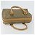 Borsa Boston GG Canvas Gucci Beige Oro Auth bs29152 D'oro - vista 6